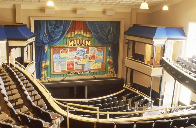 The historic Morton Theatre in Athens, GA