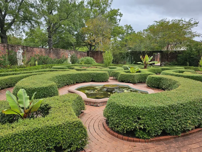 Gardens at Tyron Palace in New Bern, NC