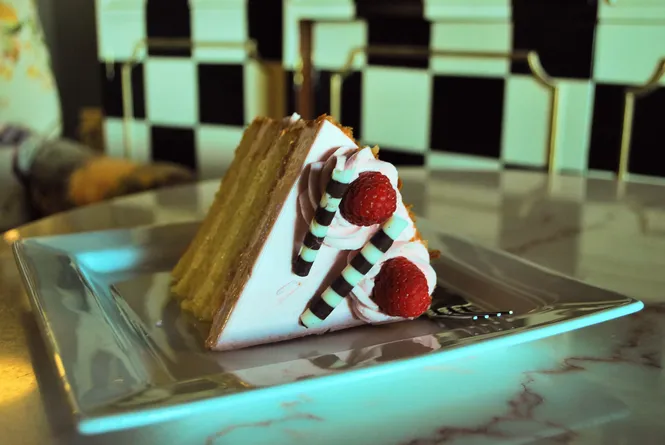 Pastry at Amélie's French Bakery in North Carolina
