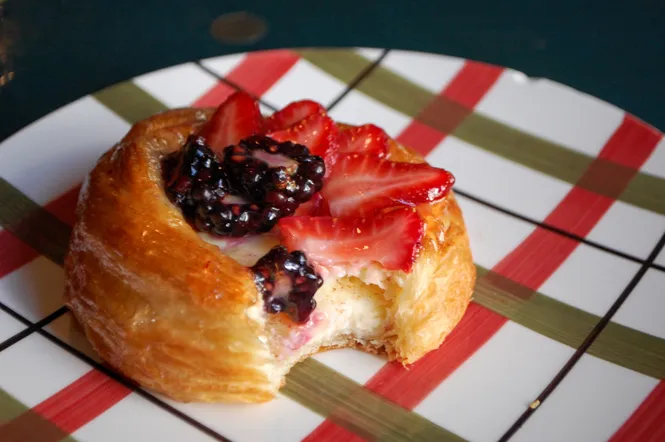 Tart at Amélie's French Bakery in North Carolina