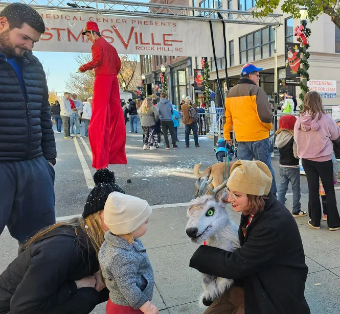 ChristmasVille in Rock Hill in York County, SC
