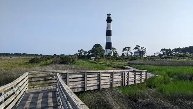 Bodie Island Light Station in Cape Hatteras, NC